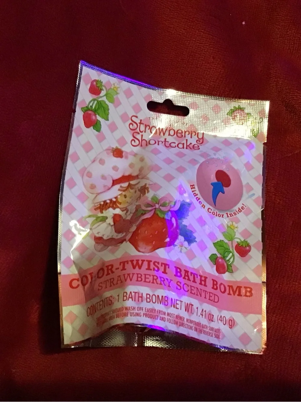 N/A strawberry scented